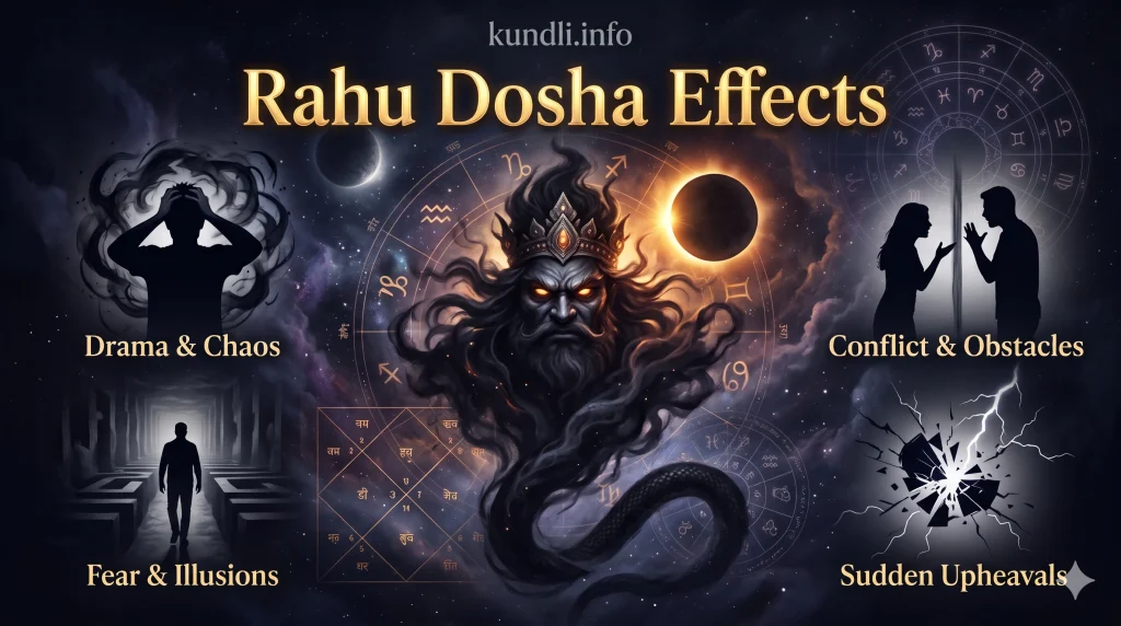 Rahu Dosha Effects